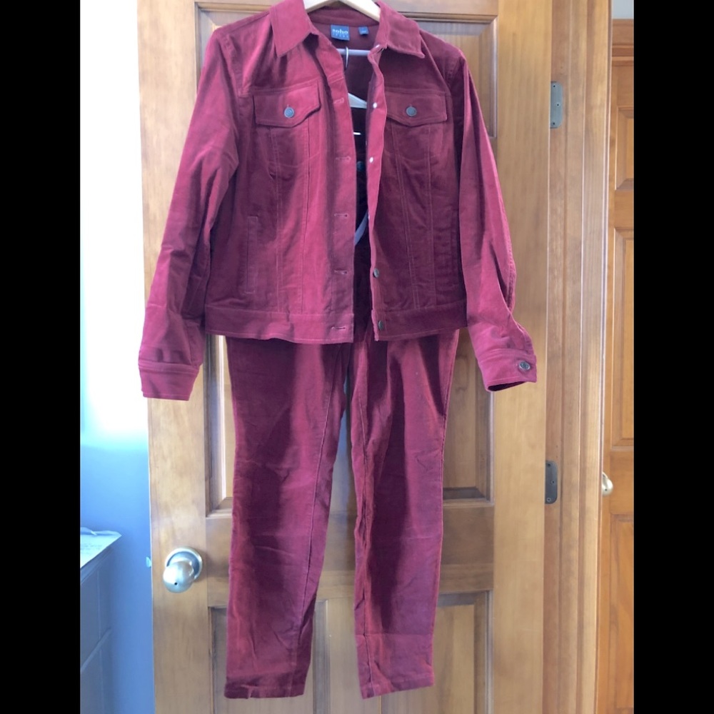 NY&CO Corduroy Jean Set Jacket and Pant